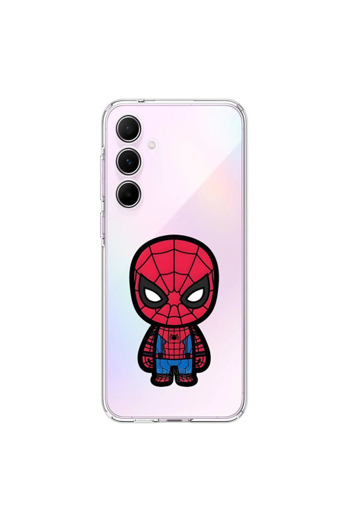 Samsung Galaxy A55 Uyumlu Şeffaf Kılıf Chibi 7 Tasarımlı