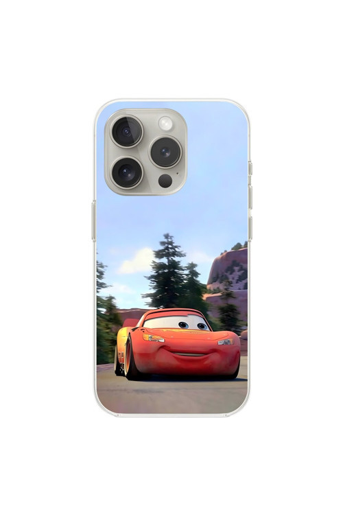 İphone 13 Pro Max Uyumlu Şeffaf Kılıf Couple Mcqueen 1 Tasarımlı