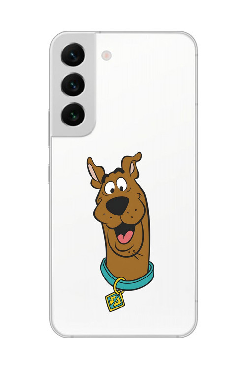 Galaxy S22+ Uyumlu Şeffaf Kılıf Cartoon Scooby Doo 14 Tasarımlı