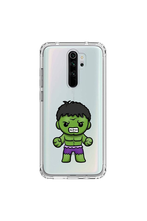 Xiaomi Redmi Note 8 Pro Uyumlu Şeffaf Kılıf Chibi 3 Tasarımlı