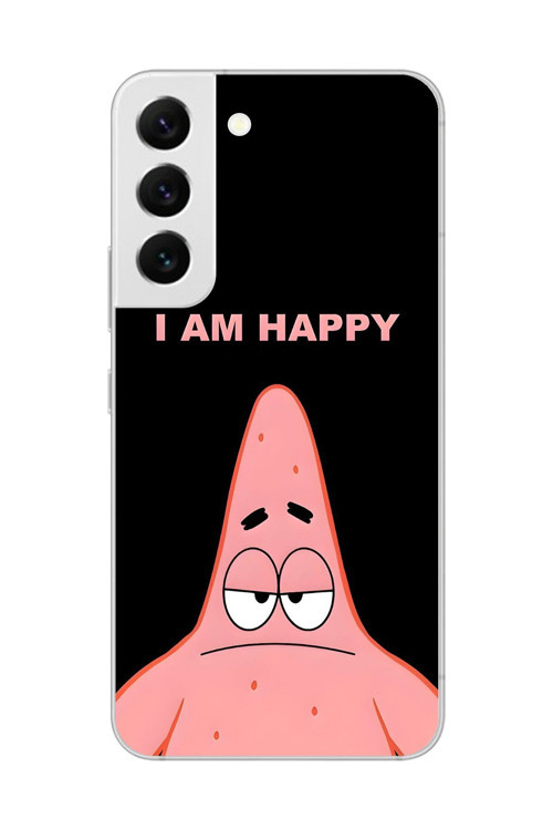 Samsung Galaxy S22 Uyumlu Şeffaf Kılıf Sponge Bob Tasarımlı 2