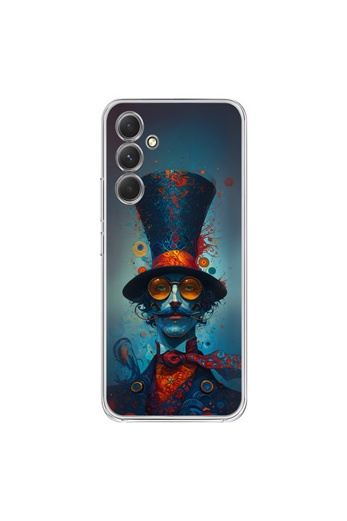 Samsung Galaxy A54 Uyumlu Şeffaf Kılıf Tablo 3 Tasarımlı