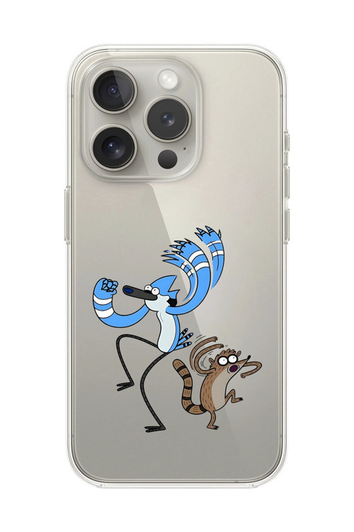 İphone 13 Pro Max Uyumlu Şeffaf Kılıf Cartoon Sürekli Dizi 13 Tasarımlı