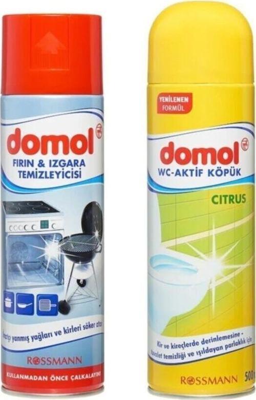 Fırın Temizleme Ve Tuvalet Temizleme Köpüğü 1+1 Set