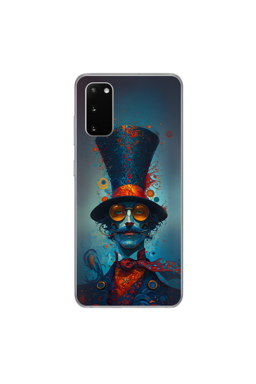 Samsung Galaxy S20Plus Uyumlu Şeffaf Kılıf Tablo 3 Tasarımlı