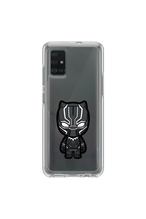 Samsung Galaxy A71 Uyumlu Şeffaf Kılıf Chibi 6 Tasarımlı