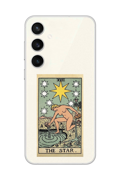 Samsung Galaxy S23+ Uyumlu Şeffaf Kılıf The Star Tasarımlı