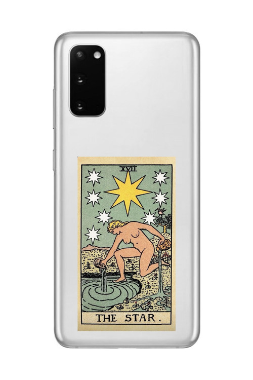 Samsung Galaxy S20+ Uyumlu Şeffaf Kılıf The Star Tasarımlı