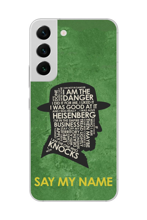 Samsung Galaxy S22+ Uyumlu Şeffaf Kılıf Breaking Bad Tasarımlı
