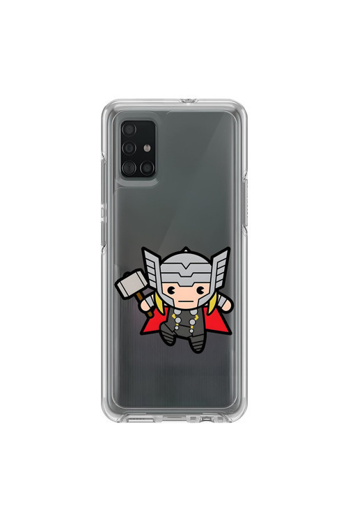 Samsung Galaxy A71 Uyumlu Şeffaf Kılıf Chibi 5 Tasarımlı