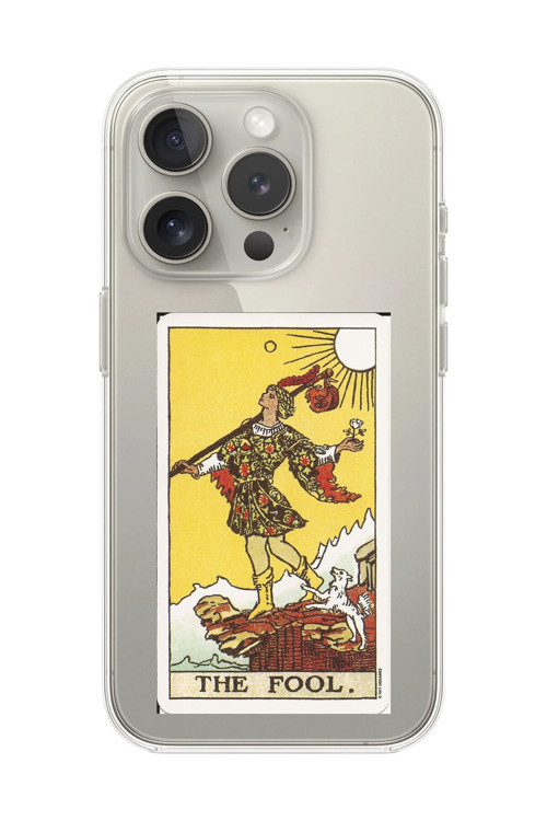 İphone 16 Pro Max Uyumlu Şeffaf Kılıf The Fool Tasarımlı