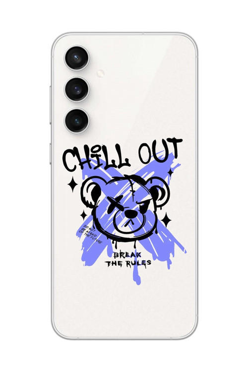 Samsung Galaxy S23 Fe Uyumlu Şeffaf Kılıf Graffiti 8 Tasarımlı