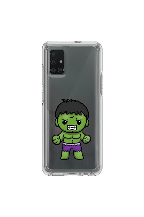 Samsung Galaxy A71 Uyumlu Şeffaf Kılıf Chibi 3 Tasarımlı
