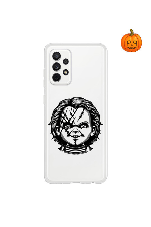 Ppkin Dali Design Samsung Galaxy A72 Uyumlu Şeffaf Kılıf Horror 4 Tasarımlı