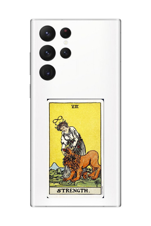 Samsung Galaxy S22 Ultra Uyumlu Şeffaf Kılıf Strenght Tasarımlı