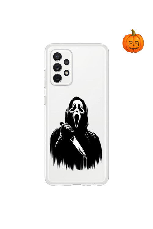 Ppkin Dali Design Samsung Galaxy A72 Uyumlu Şeffaf Kılıf Horror 3 Tasarımlı