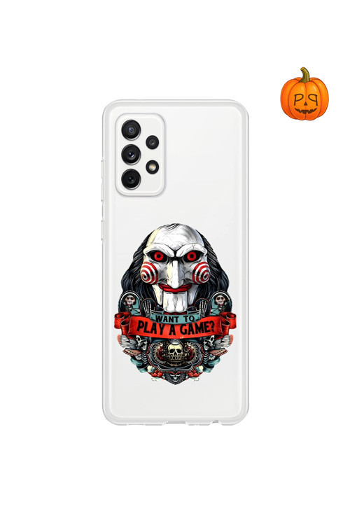 Ppkin Dali Design Samsung Galaxy A72 Uyumlu Şeffaf Kılıf Horror 7 Tasarımlı