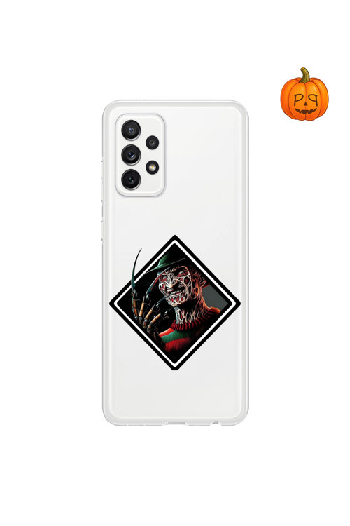 Ppkin Dali Design Samsung Galaxy A72 Uyumlu Şeffaf Kılıf Horror 2 Tasarımlı
