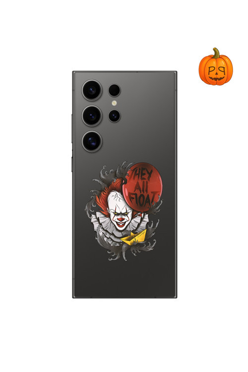 Ppkin Dali Design Samsung Galaxy S24 Ultra Uyumlu Şeffaf Kılıf Horror 1 Tasarımlı