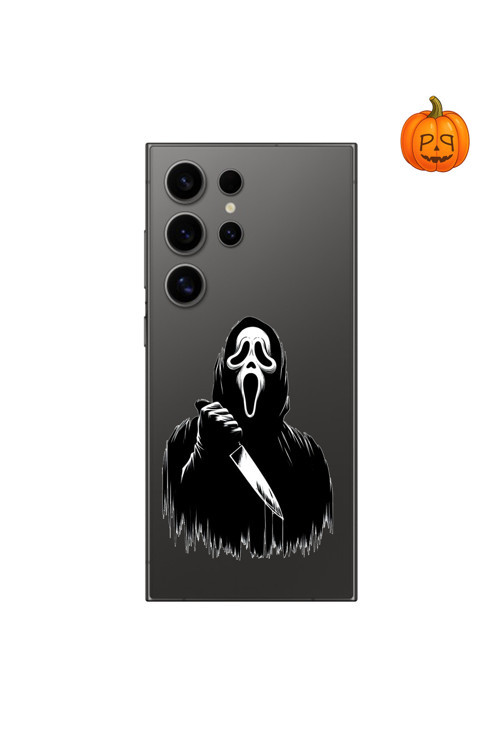Ppkin Dali Design Samsung Galaxy S24 Ultra Uyumlu Şeffaf Kılıf Horror 3 Tasarımlı