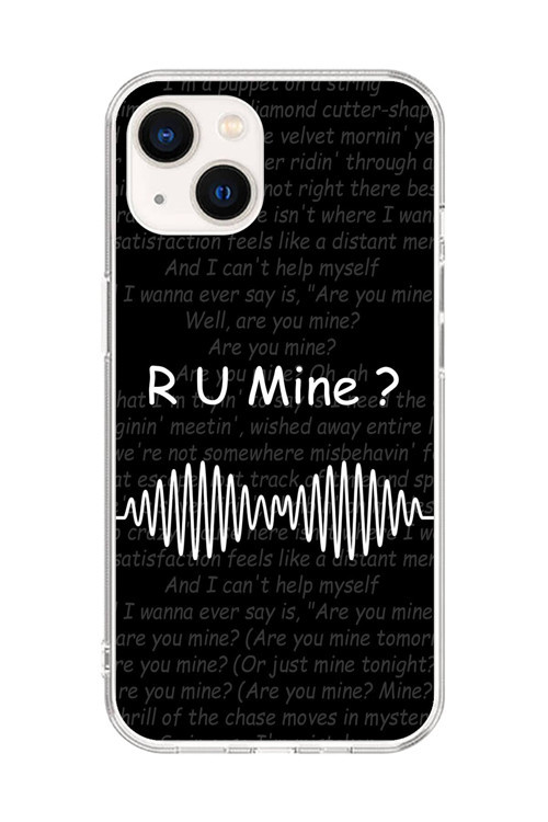 İphone 13 Mini Uyumlu Şeffaf Kılıf R U Mine Couple (Çift) Tasarımlı