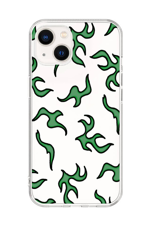 İphone 13 Uyumlu Şeffaf Kılıf Şeffaf Wallpaper 5 Tasarımlı