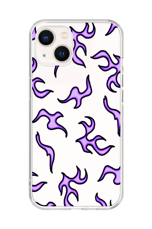 İphone 13 Uyumlu Şeffaf Kılıf Şeffaf Wallpaper 3 Tasarımlı