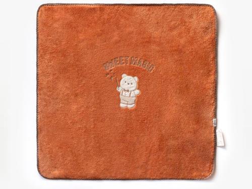 SWEET MAGIC AYICIK NAKIŞLI PELUŞ BATTANİYE - 90X90 - ATABAY - FLE226163 - Kiremit - 0 - 12 Ay - FLE226163-Kiremit-0 - 12 Ay Kiremit