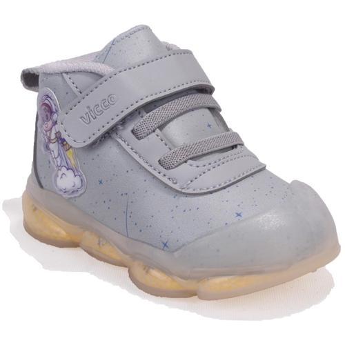 Geminis 946E25K447 Gri Ortopedik Işıklı Erkek Bebe Spor Bot