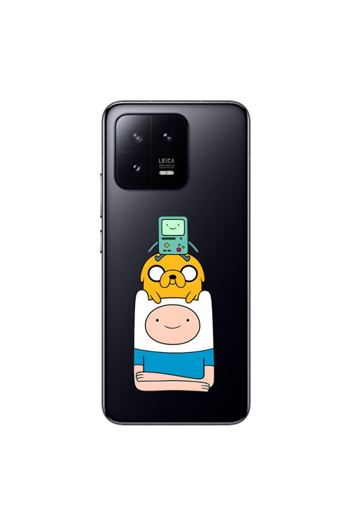 Xiaomi Mi 13 Pro Uyumlu Şeffaf Kılıf Cartoon 1 Tasarımlı