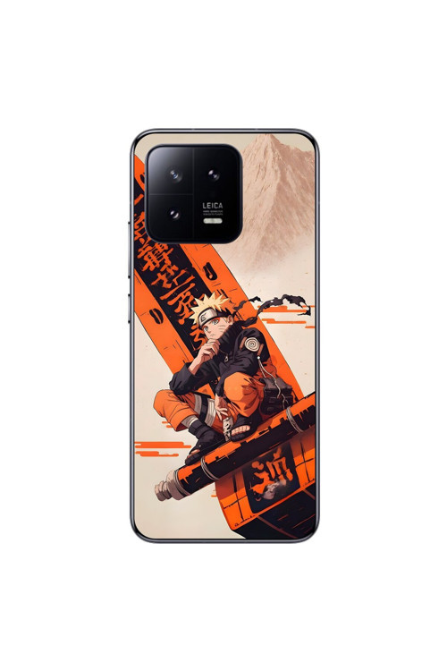 Xiaomi Mi 13 Pro Uyumlu Şeffaf Kılıf Naruto Tasarımlı