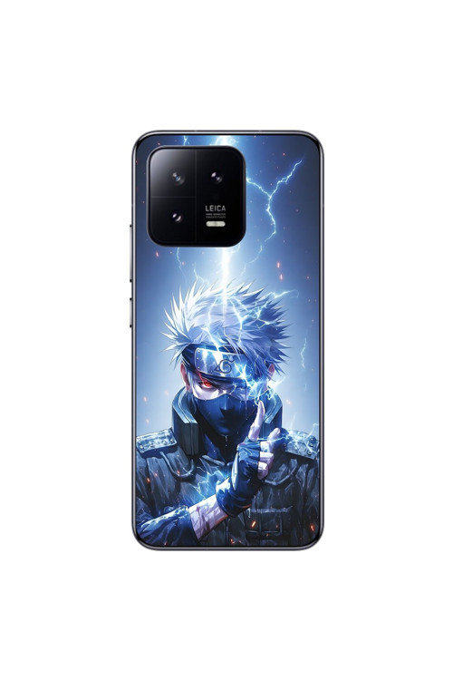Xiaomi Mi 13 Pro Uyumlu Şeffaf Kılıf Naruto Kakashi Tasarımlı