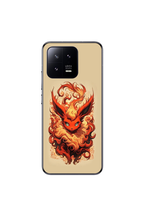 Xiaomi Mi 13 Pro Uyumlu Şeffaf Kılıf Pokemon 6 Tasarımlı