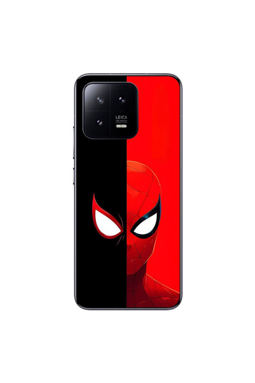 Xiaomi Mi 13 Pro Uyumlu Şeffaf Kılıf Spider-Man 2 Tasarımlı