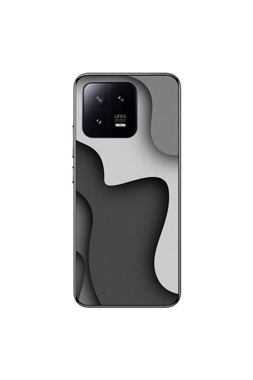 Xiaomi Mi 13 Pro Uyumlu Şeffaf Kılıf Wallpaper 2 Tasarımlı