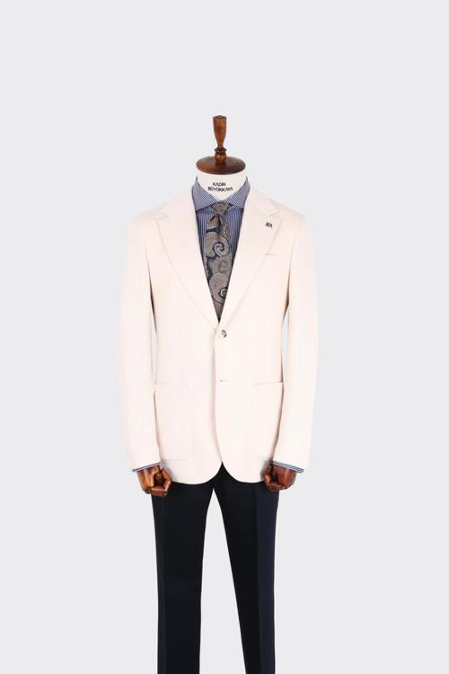 Kırlangıç Yaka Erkek Ceket-KAX5528S