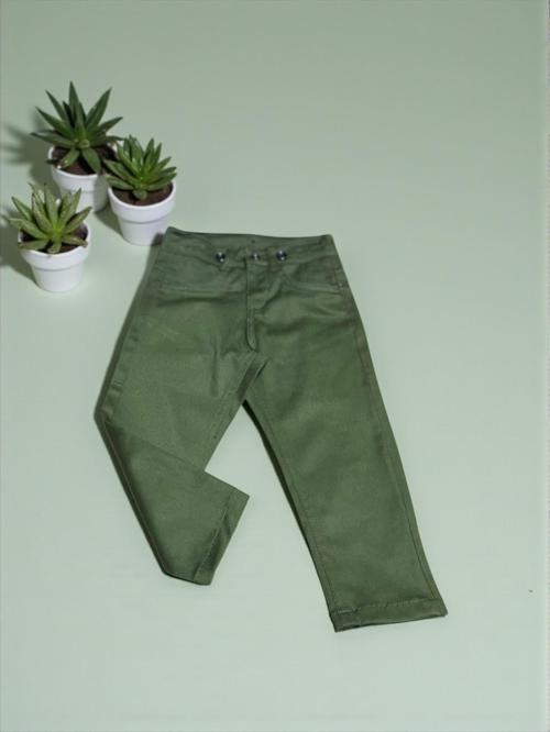 KLASİK KESİM İNCE GABARDİN PANTOLON - RN25PNT-Haki-5 Yaş Haki