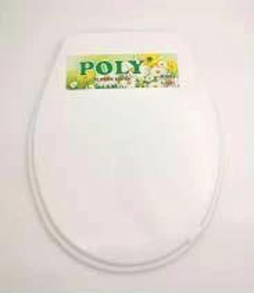 BEYAZ YUMUŞAK KLOZET KAPAK BÜYÜK PUF (5365)