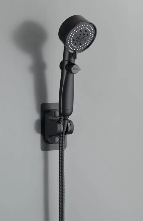 ROYAL SİYAH PERVANELİ KADEMELİ STOPLU DUŞ BAŞLIK (5365)