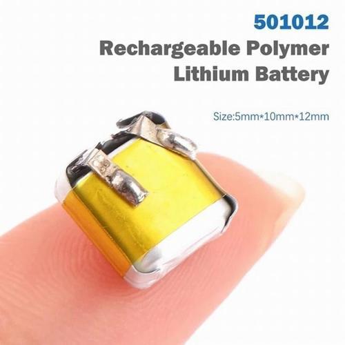 Bluetooth Kulaklık Batarya VE Mp3-4 3.7v 40mah Şarjlı Li-polimer (ölçüler : 50x10X12)