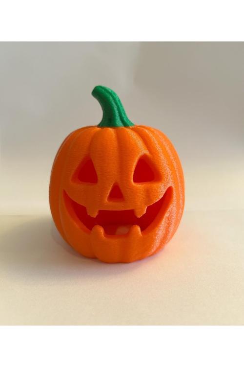 Balkabağı Dekoru – Halloween Temalı Cadılar Bayramı - 3D Baskı