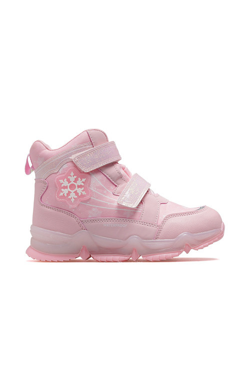 Snowy Kız Çocuk Waterproff Outdoor Işıklı Bot 25k Buck3034 Pembe