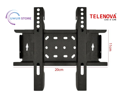 Telenova 24” İnç 61 Ekran HD Uydu Alıcılı Kamp Karavan Ev Ofis Yat 19”- 27” inç Lcd Led TV Sabit Ask