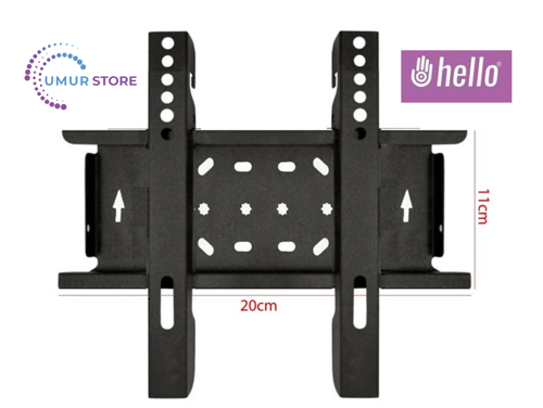 Hello Hl-2200 22'' Full Hd 19”- 27” inç (55-70cm) Lcd Led TV Sabit Askı Aparatı