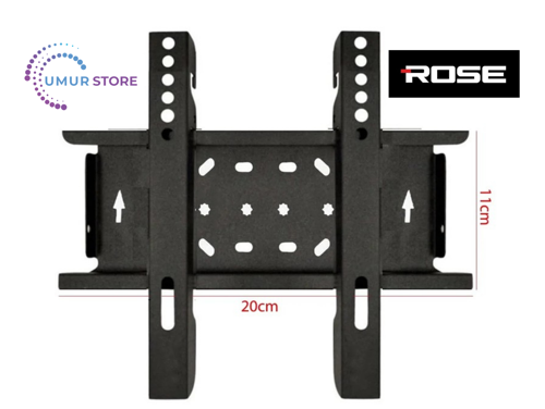 Rose 22" 55 Ekran 12V Full HD Karavan Tekne Yat 19”- 27” inç (55-70cm) Lcd Led TV Sabit Askı Aparatı