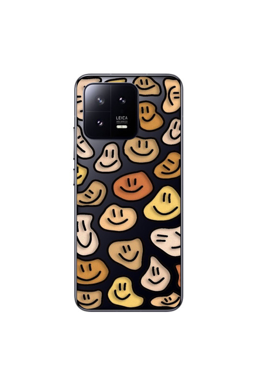 Xiaomi Mi 13 Uyumlu Şeffaf Kılıf Wallpaper 8 Tasarımlı