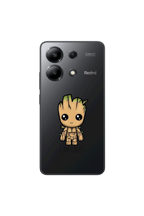 Xiaomi Redmi Note 13 Uyumlu Şeffaf Kılıf Chibi 1 Tasarımlı