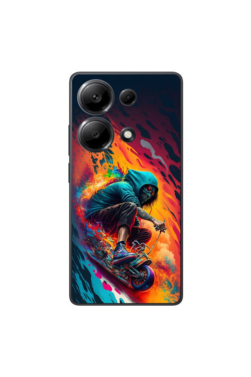 Xiaomi Redmi Note 13 Pro Uyumlu Şeffaf Kılıf Aesthetic 5 Tasarımlı