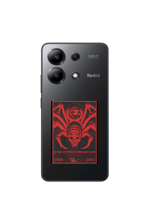 Xiaomi Redmi Note 13 Uyumlu Şeffaf Kılıf System Of A Down Tasarımlı