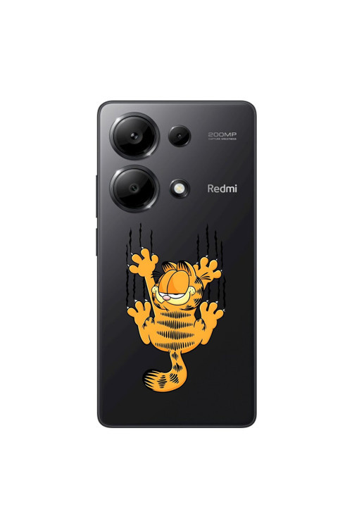 Xiaomi Redmi Note 13 Pro Uyumlu Şeffaf Kılıf Cartoon 4 Tasarımlı